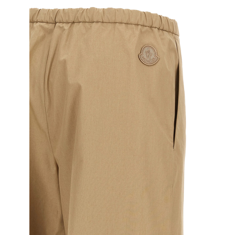 Moncler Neutrals Trousers - Straight Trousers Women MONCLER