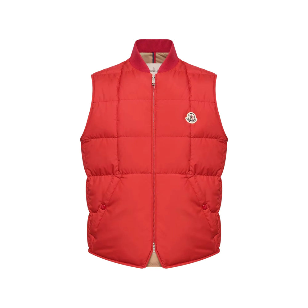 Moncler Red Jackets - Waistcoats & Gilets Men MONCLER