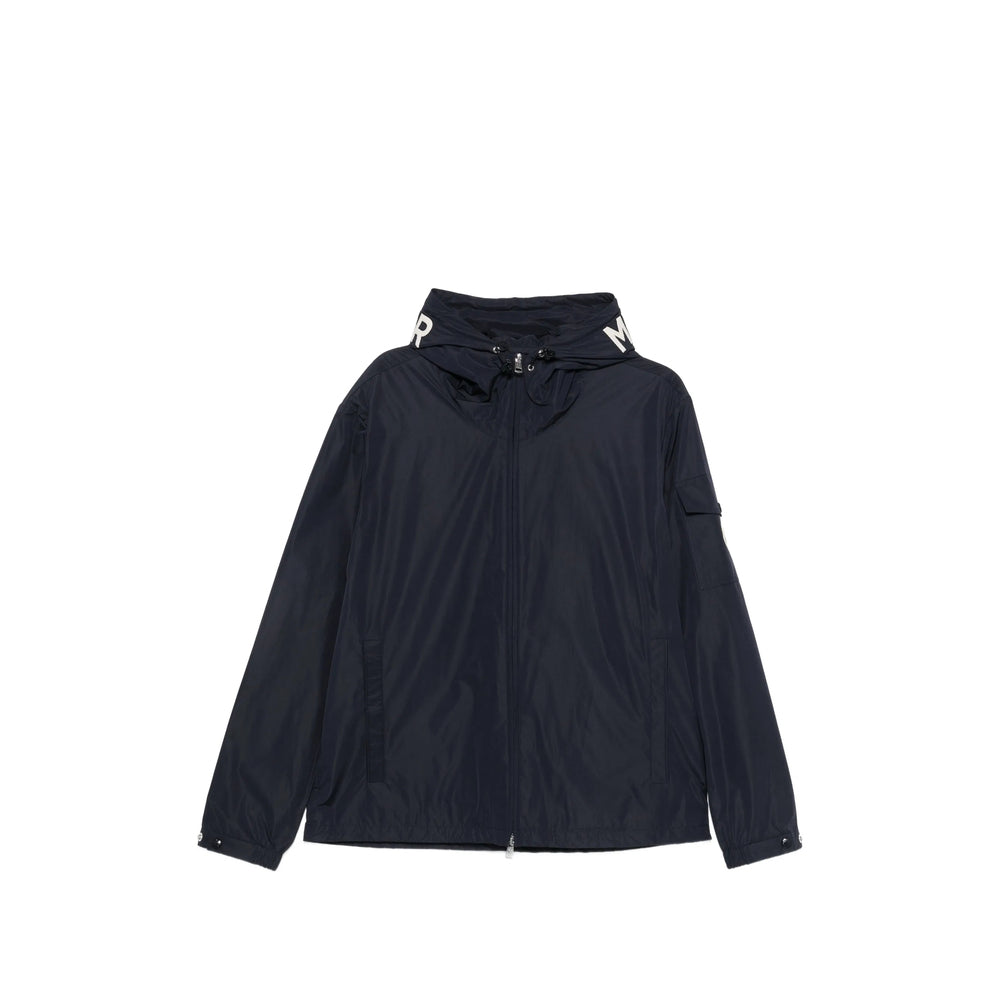 Moncler Blue Jackets - Hooded Jackets Men MONCLER