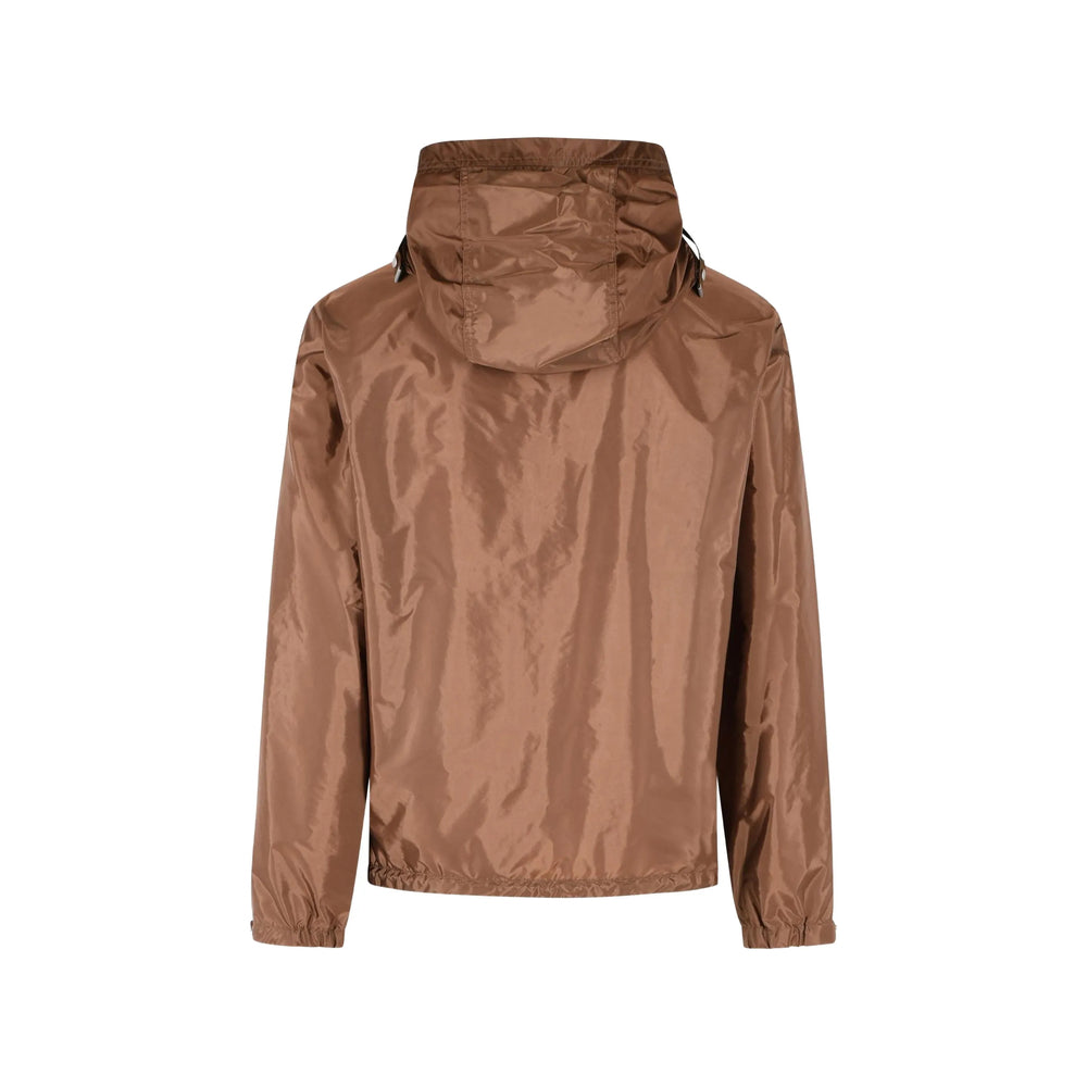Moncler Brown Jackets - Sport Jackets & Windbreakers Men MONCLER
