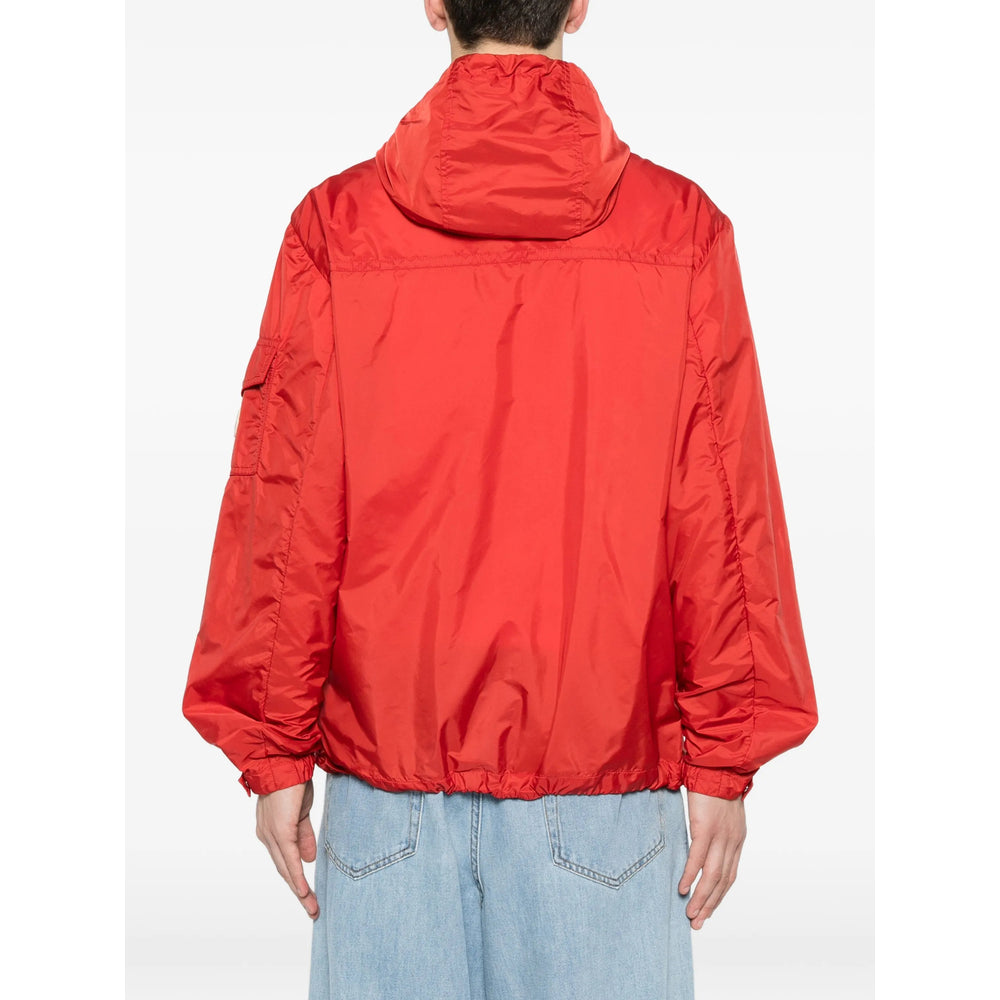Moncler Red Jackets - Hooded Jackets Men MONCLER