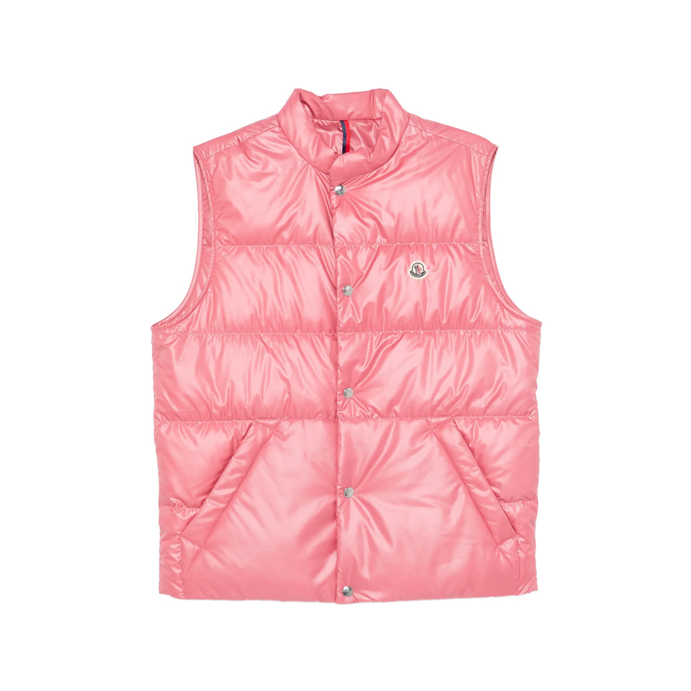 Moncler Pink Jackets - Waistcoats & Gilets Men MONCLER