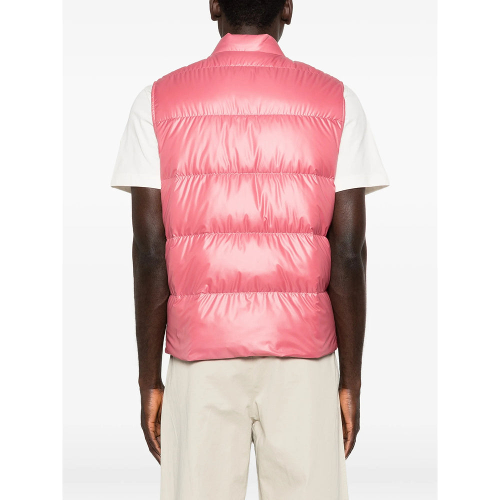 Moncler Pink Jackets - Waistcoats & Gilets Men MONCLER