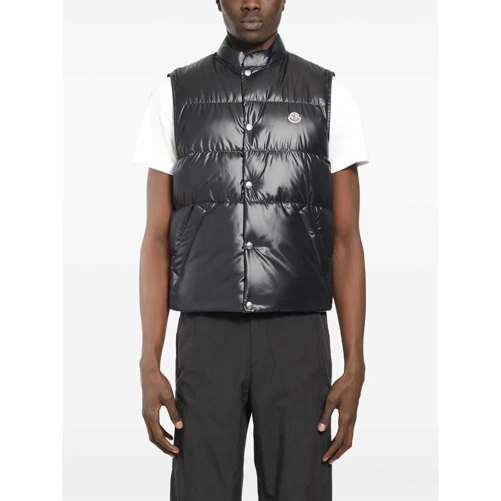 Moncler Blue Jackets - Waistcoats & Gilets Men MONCLER