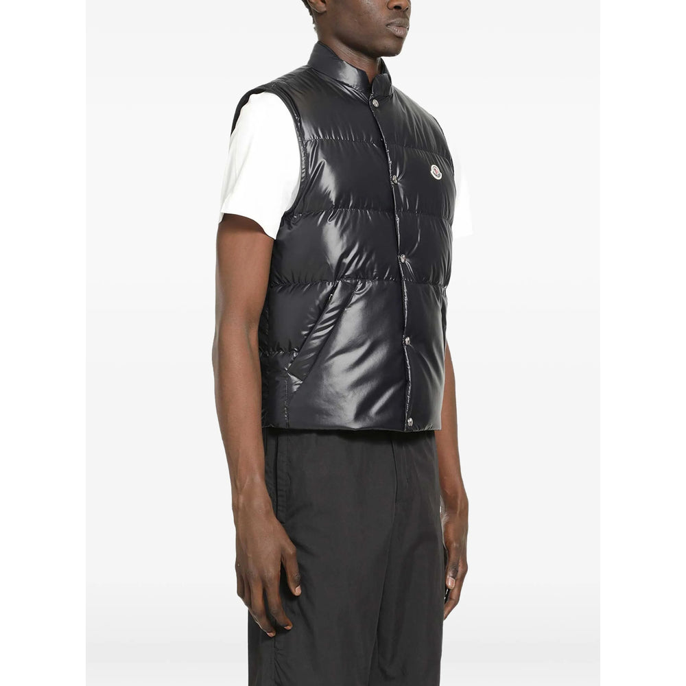 Moncler Blue Jackets - Waistcoats & Gilets Men MONCLER