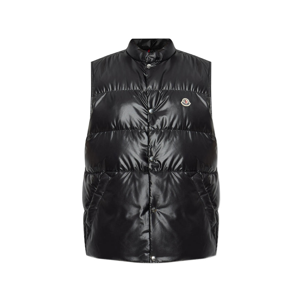 Moncler Black Jackets - Waistcoats & Gilets Men MONCLER