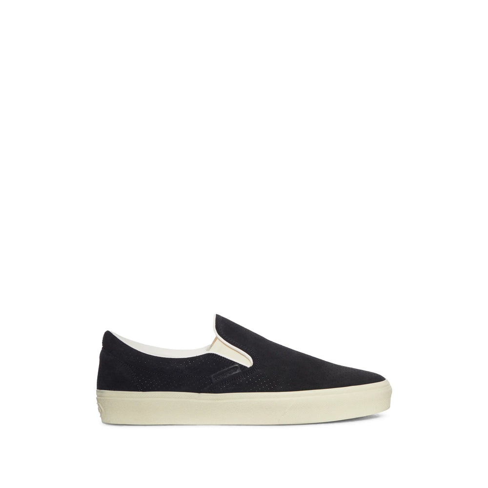 Tom Ford Black Trainers - Slip-Ons Men TOM FORD