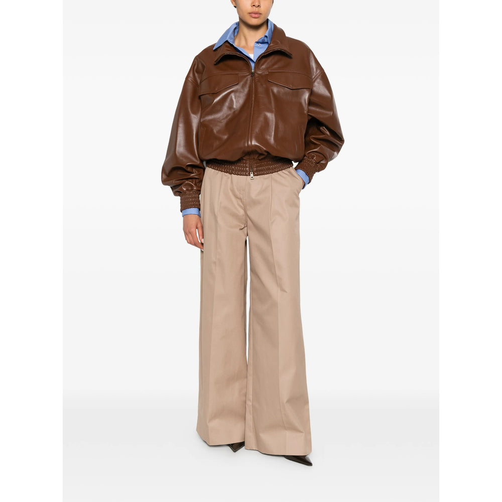 Balenciaga Brown Jackets - Leather Jackets Women BALENCIAGA