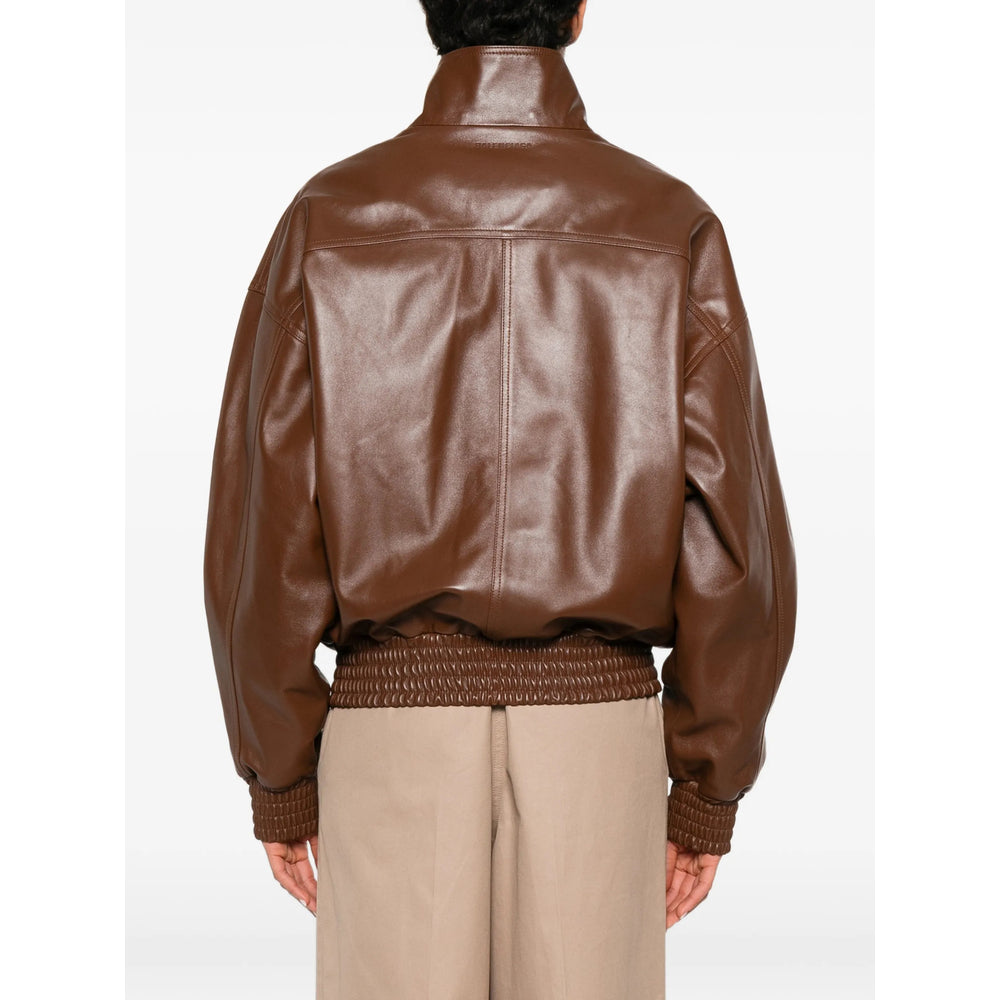 Balenciaga Brown Jackets - Leather Jackets Women BALENCIAGA