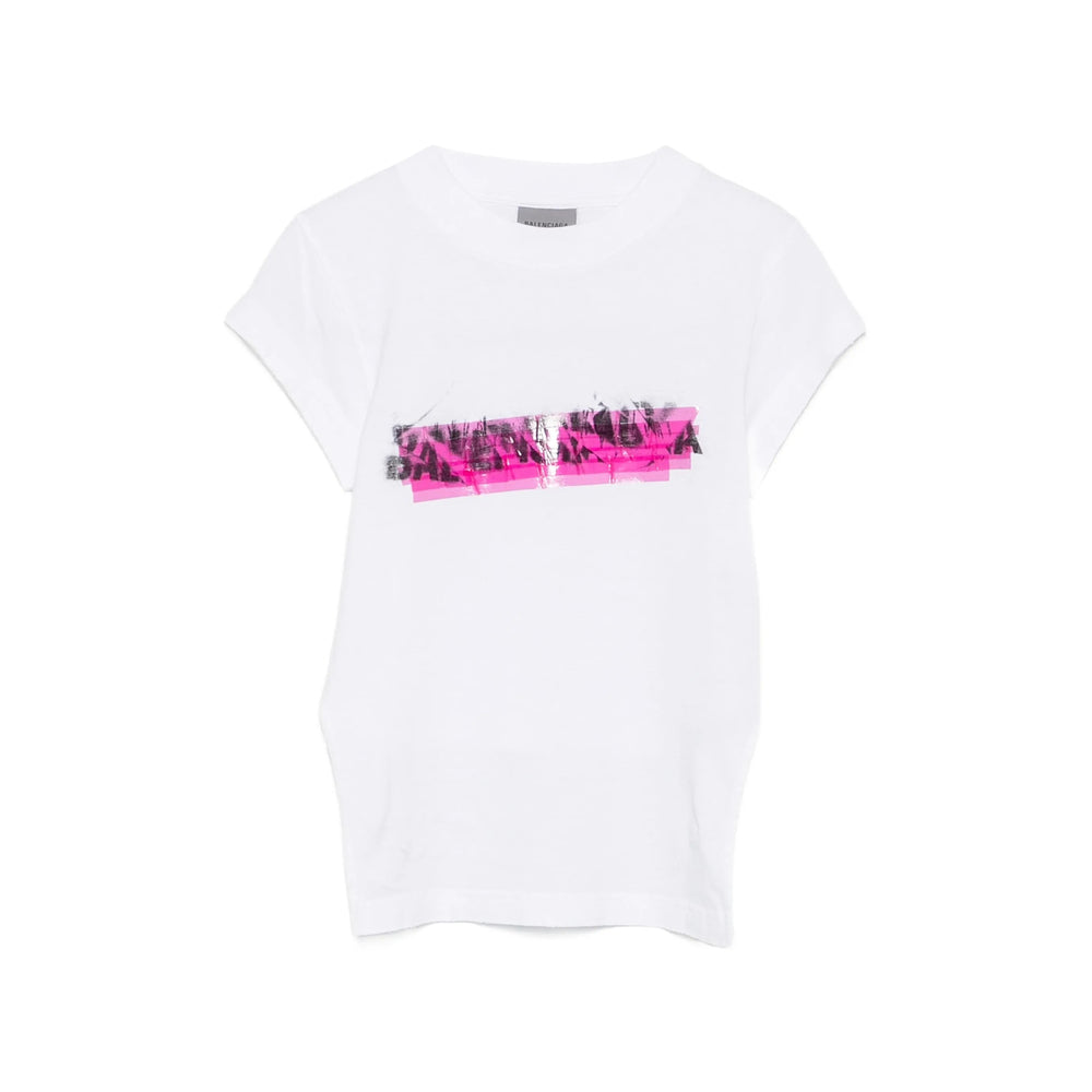 Balenciaga White Tops - T-Shirts & Jerseys Women BALENCIAGA