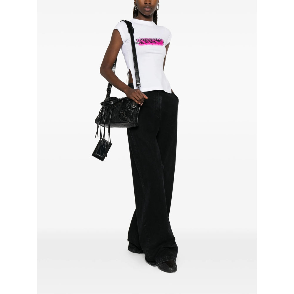 Balenciaga White Tops - T-Shirts & Jerseys Women BALENCIAGA