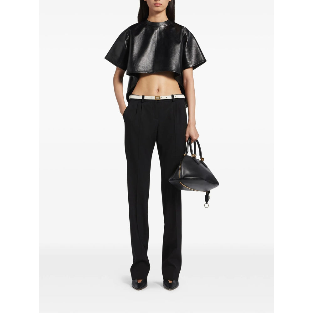 Balenciaga Black Trousers - Straight Trousers Women BALENCIAGA
