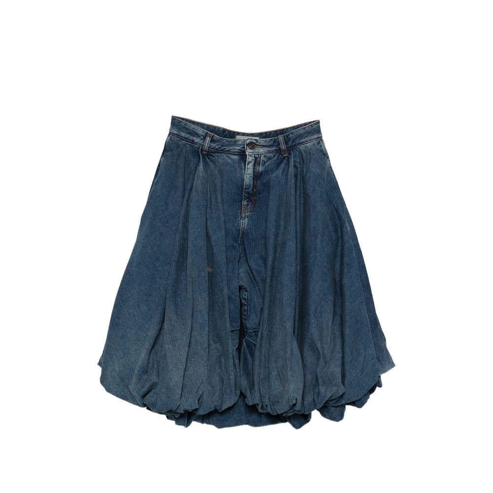 Balenciaga Blue Shorts - Knee-Length Shorts Women BALENCIAGA