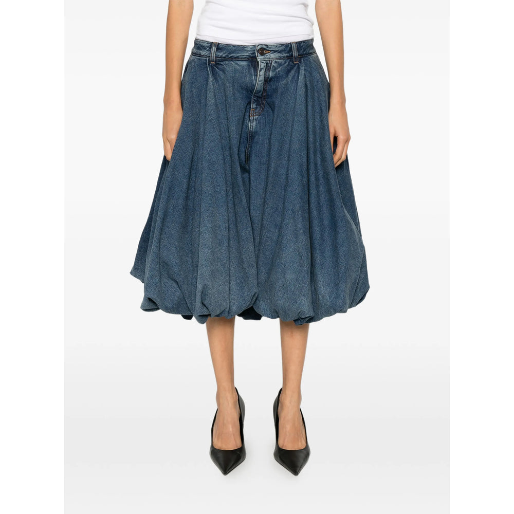 Balenciaga Blue Shorts - Knee-Length Shorts Women BALENCIAGA
