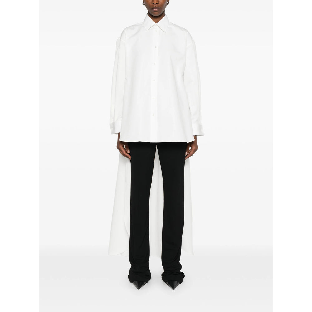 Balenciaga White Tops - Shirts Women BALENCIAGA