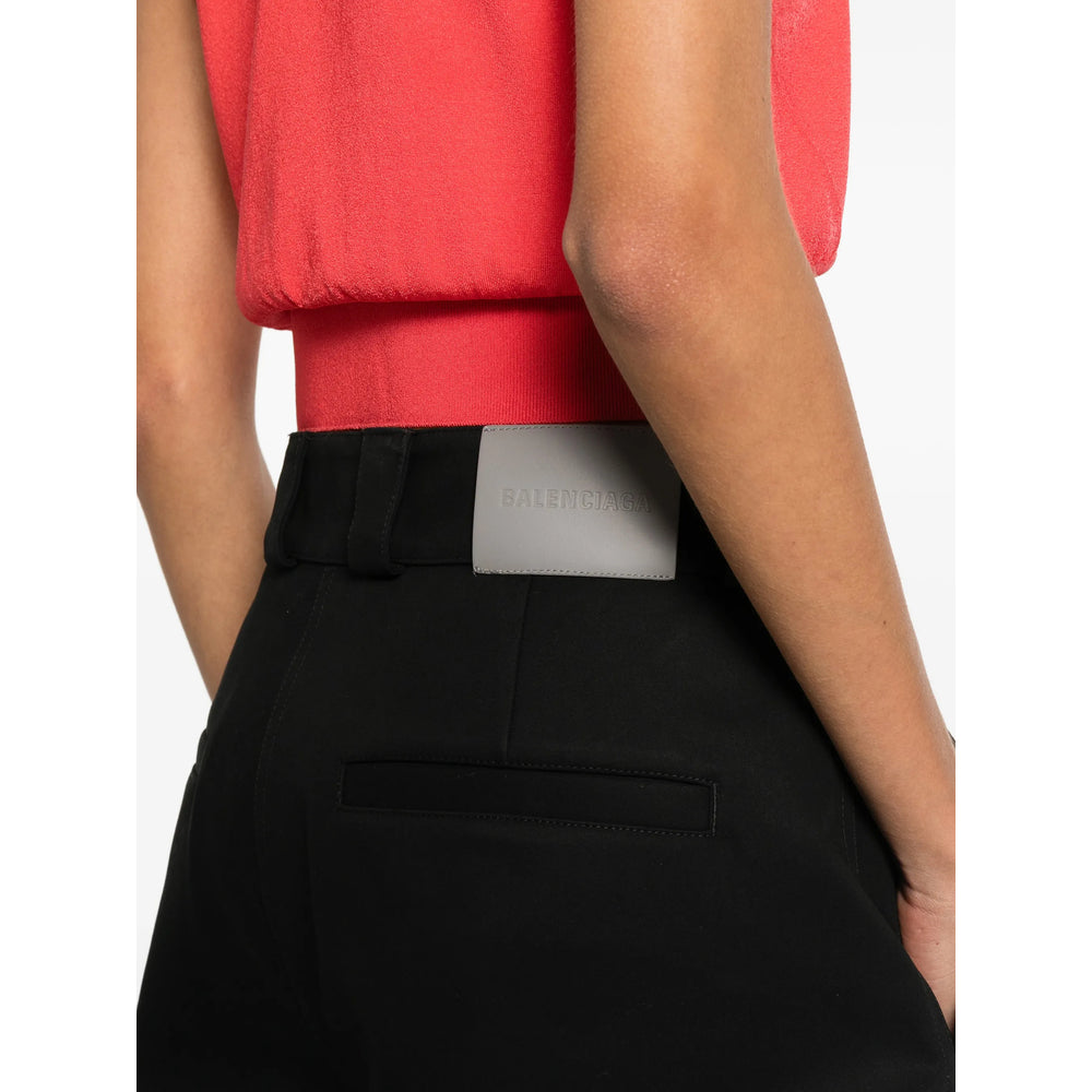 Balenciaga Black Trousers - Palazzo Pants Women BALENCIAGA