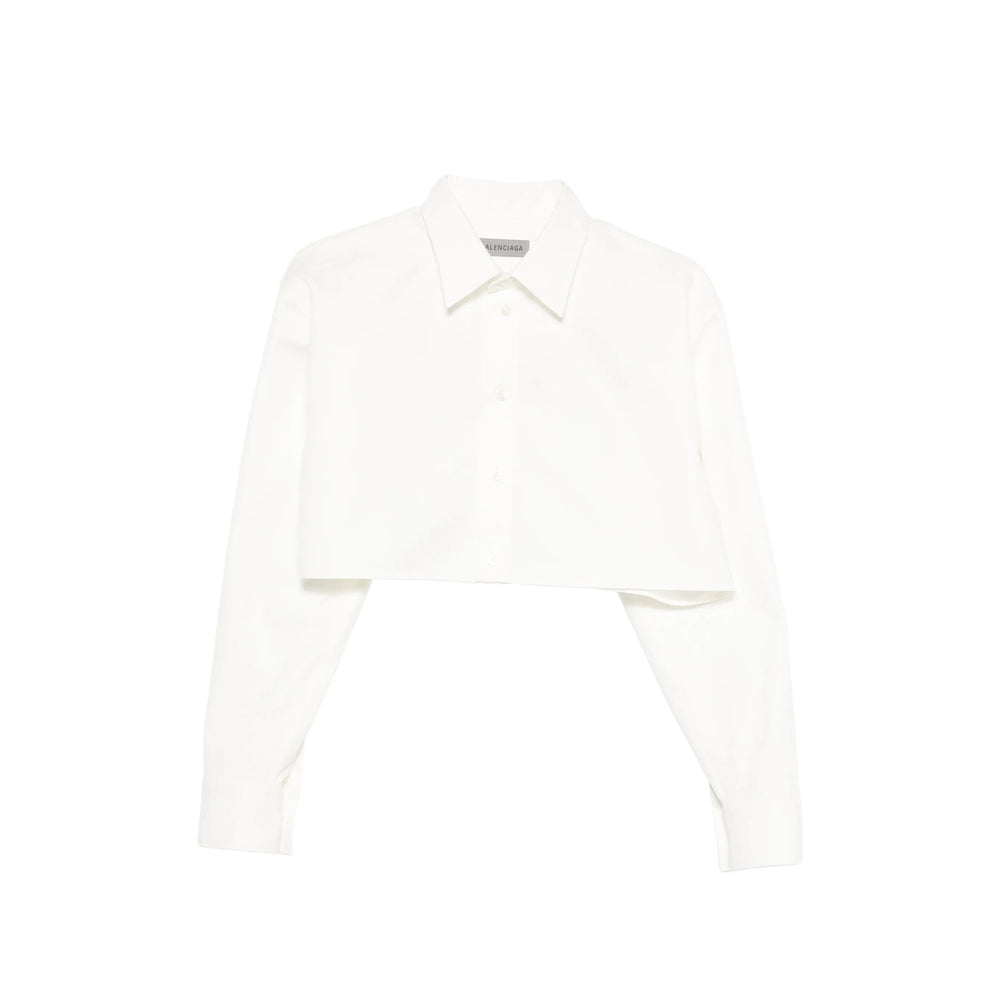 Balenciaga White Tops - Shirts Women BALENCIAGA