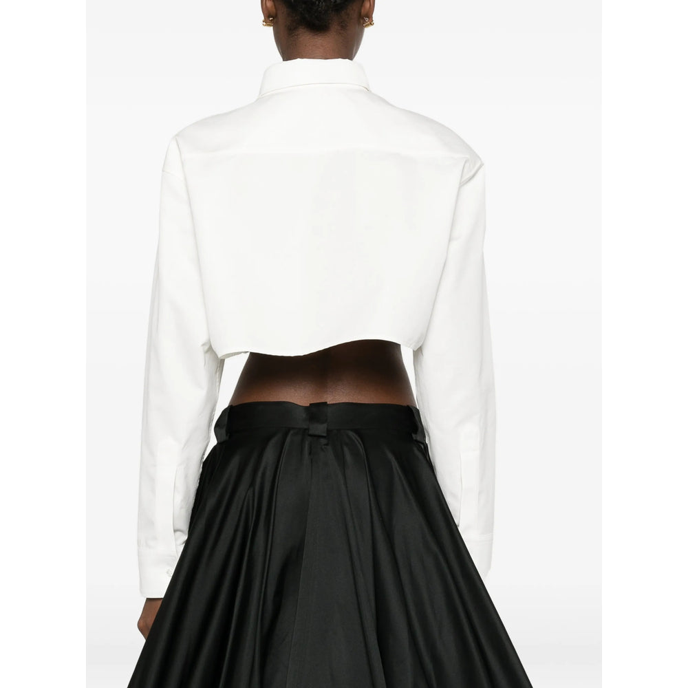 Balenciaga White Tops - Shirts Women BALENCIAGA
