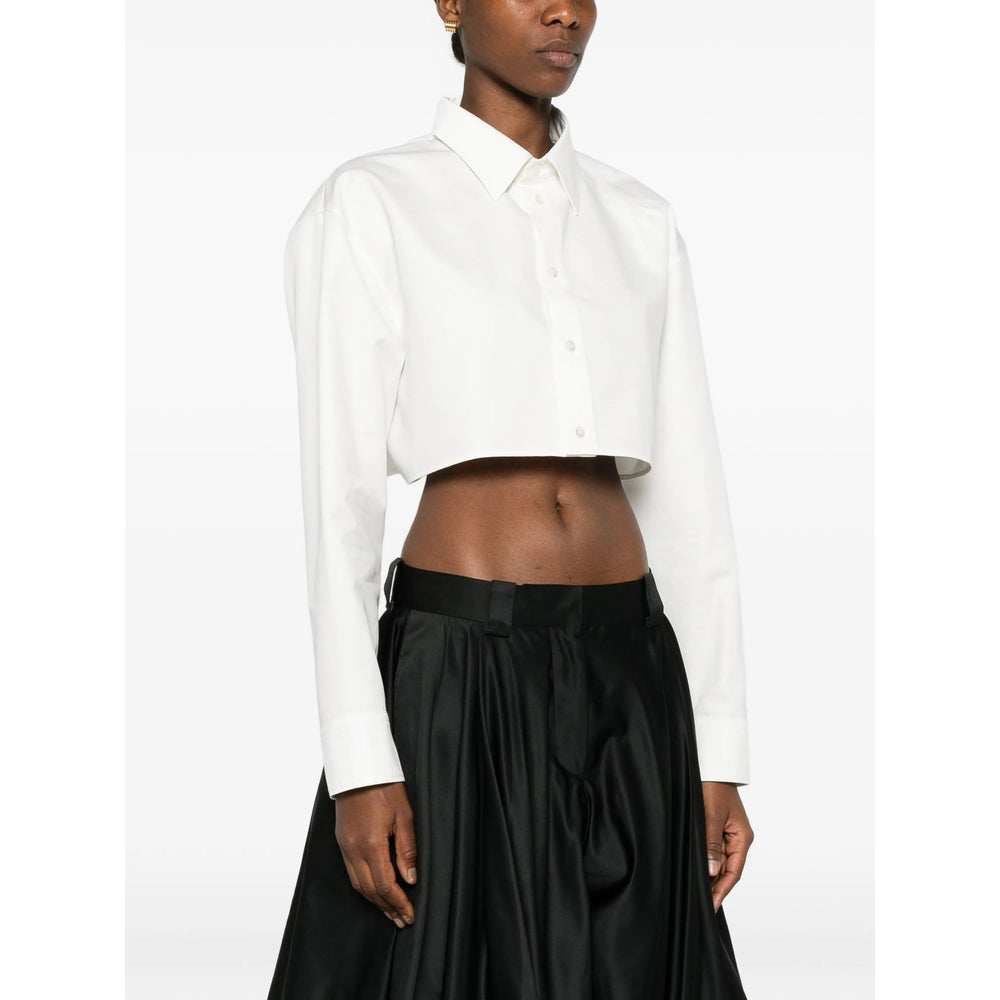 Balenciaga White Tops - Shirts Women BALENCIAGA