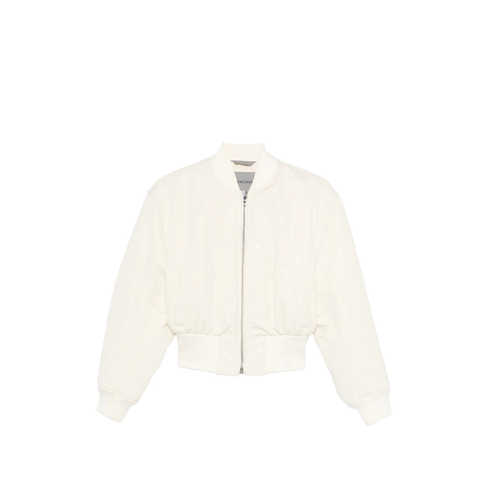 Balenciaga White Jackets - Bomber Jackets Women BALENCIAGA