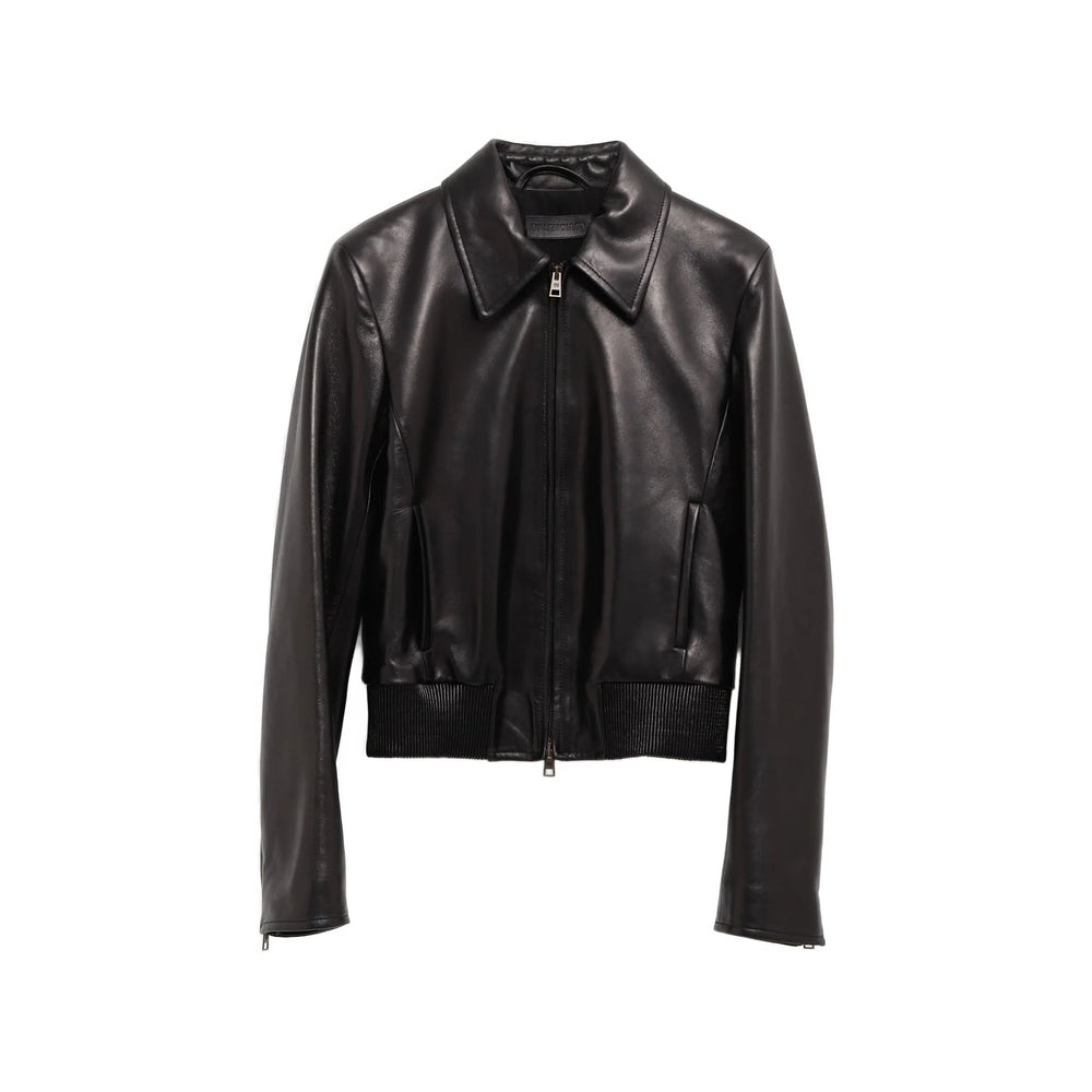 Balenciaga Black Jackets - Leather Jackets Women BALENCIAGA