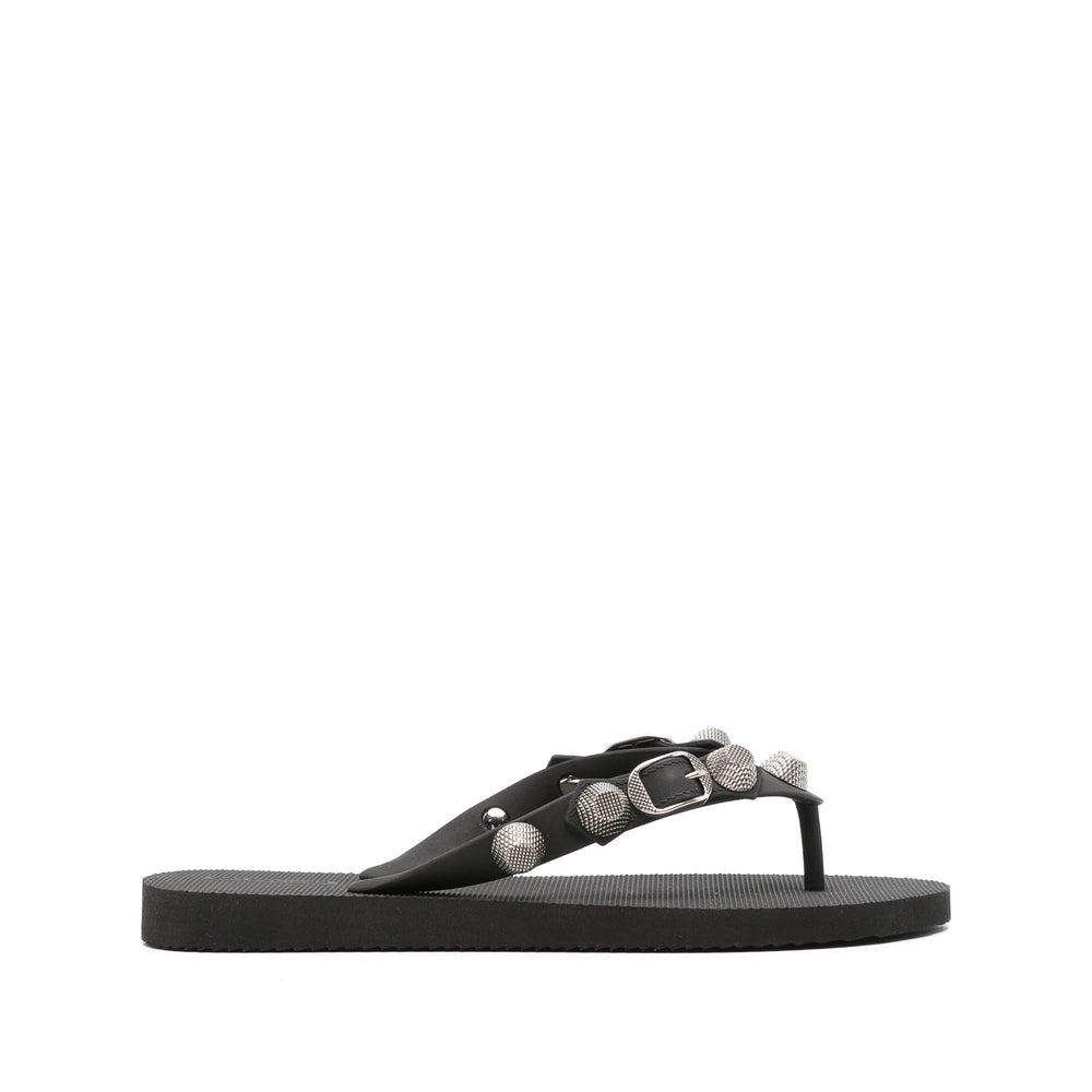Balenciaga Black Flip-Flops & Slides Women BALENCIAGA