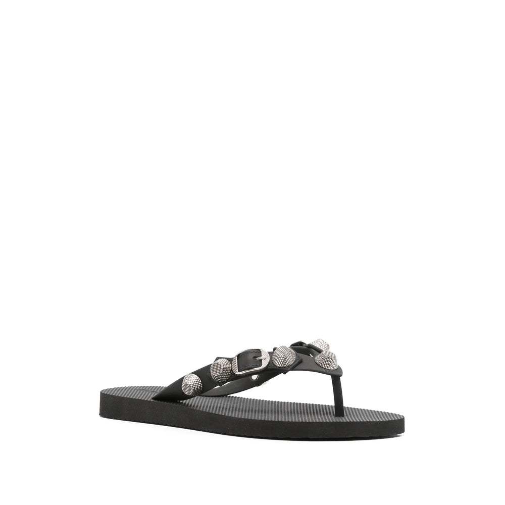 Balenciaga Black Flip-Flops & Slides Women BALENCIAGA