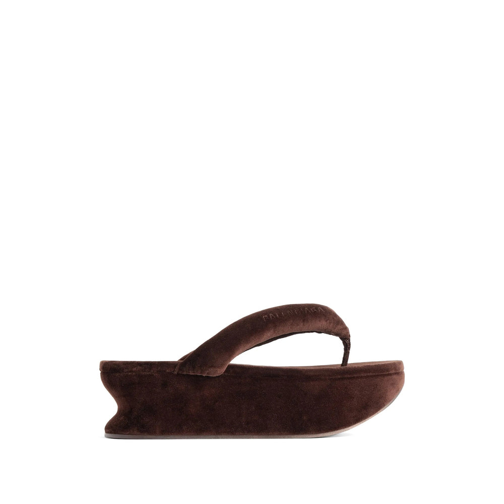 Balenciaga Brown Flip-Flops & Slides Women BALENCIAGA