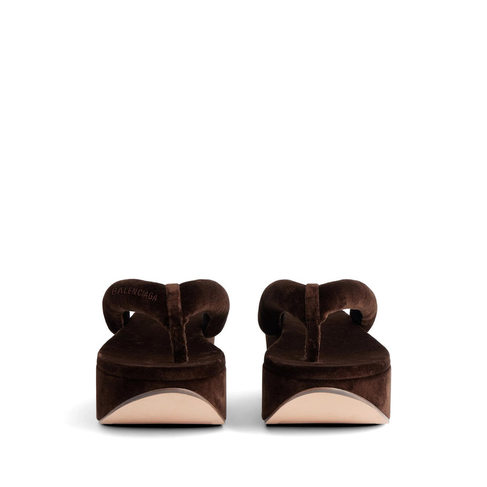 Balenciaga Brown Flip-Flops & Slides Women BALENCIAGA