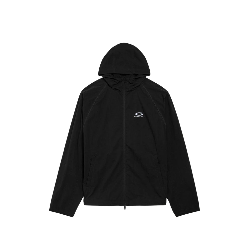 Balenciaga Black Jackets - Hooded Jackets Men BALENCIAGA