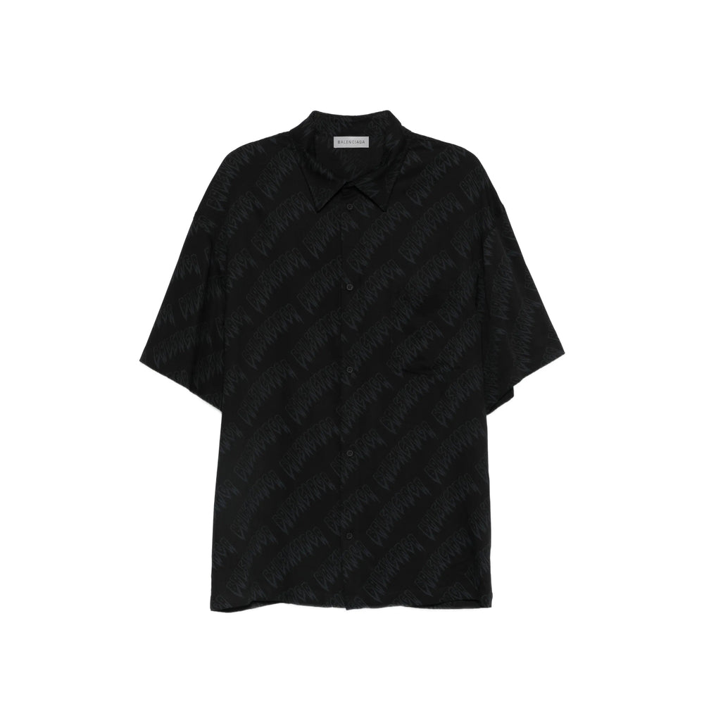 Balenciaga Black Shirts Men BALENCIAGA