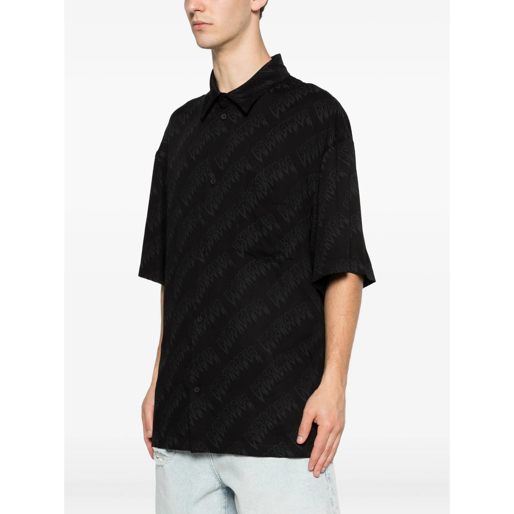 Balenciaga Black Shirts Men BALENCIAGA