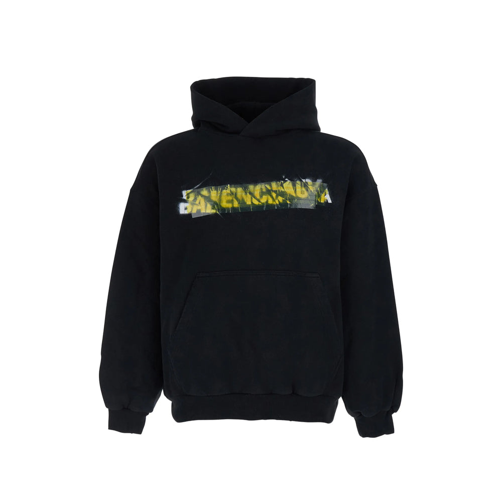 Balenciaga Black Sweaters & Knitwear - Hoodies Men BALENCIAGA