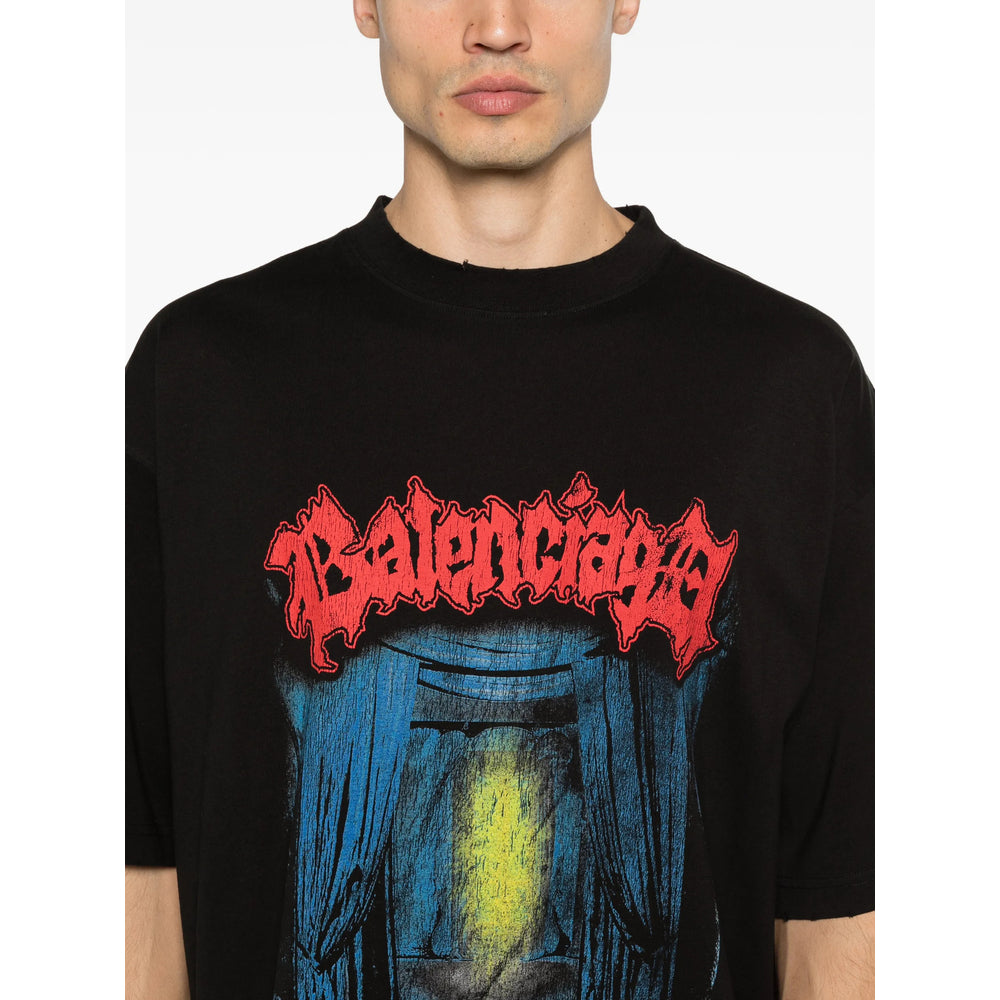 Balenciaga Black T-Shirts & Vests - T-Shirts Men BALENCIAGA