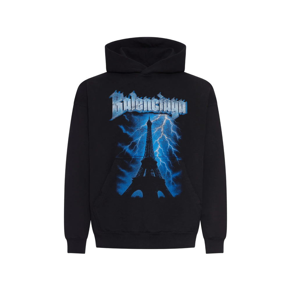 Balenciaga Black Sweaters & Knitwear - Hoodies Men BALENCIAGA