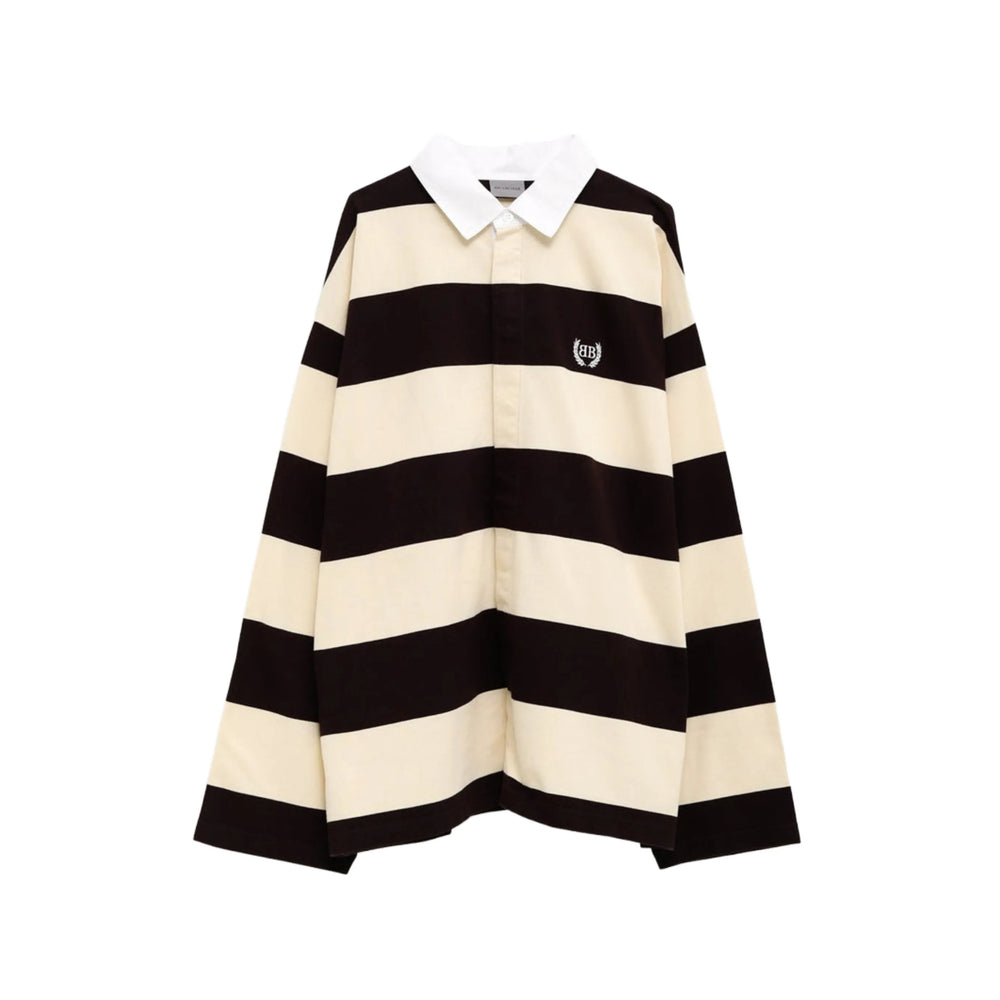 Balenciaga Brown Polo Shirts Men BALENCIAGA