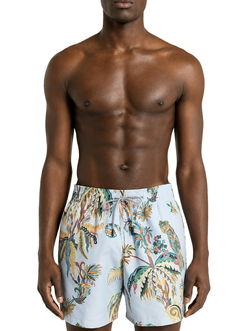 Etro Men Swimsuit With Placed Print ETRO