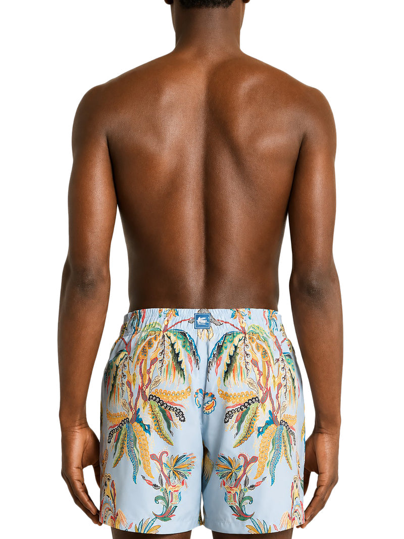 Etro Men Swimsuit With Placed Print ETRO