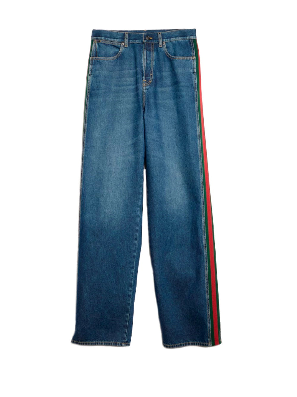 Gucci Men Denim Baggy Pants GUCCI