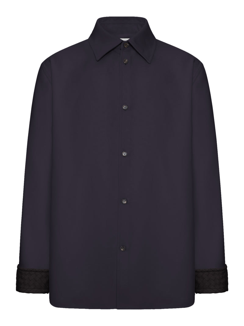 Bottega Veneta Men Cotton Gabardine Overshirt BOTTEGA VENETA