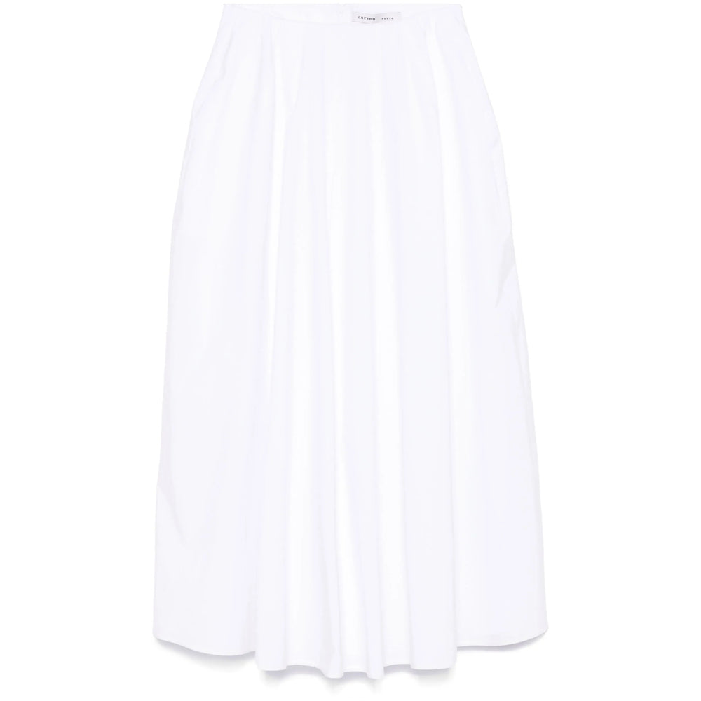 Carven White Skirts - A-Line Skirts Women CARVEN