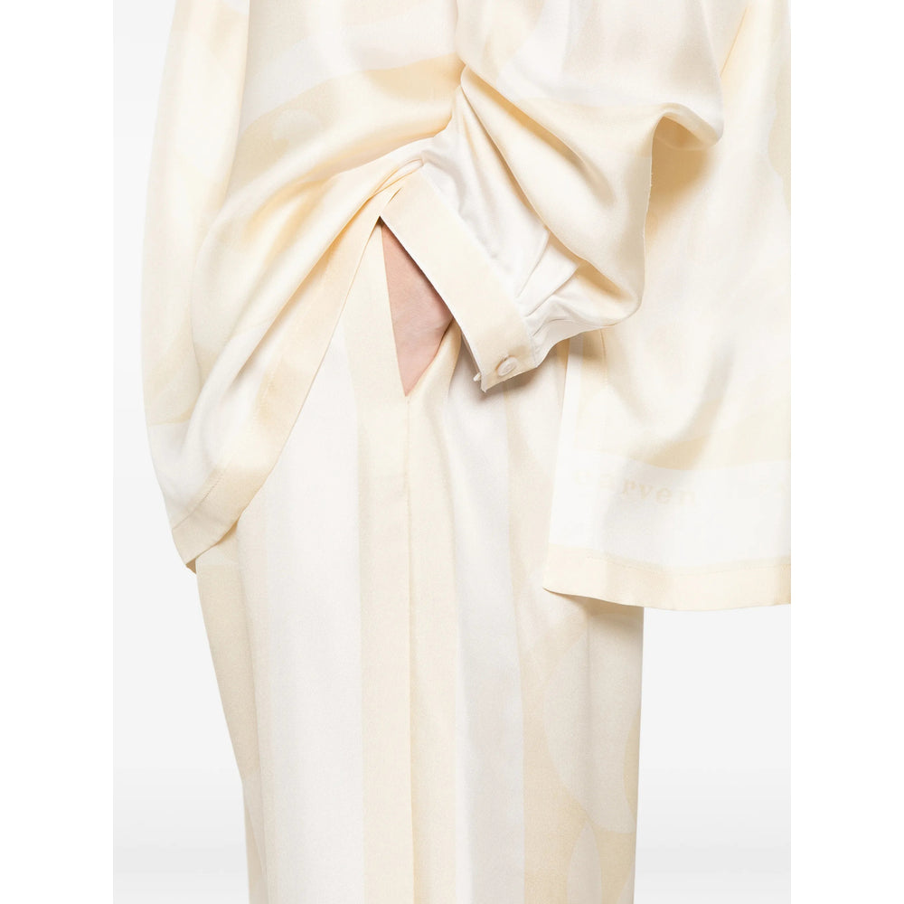 Carven Neutrals Trousers - Palazzo Pants Women CARVEN