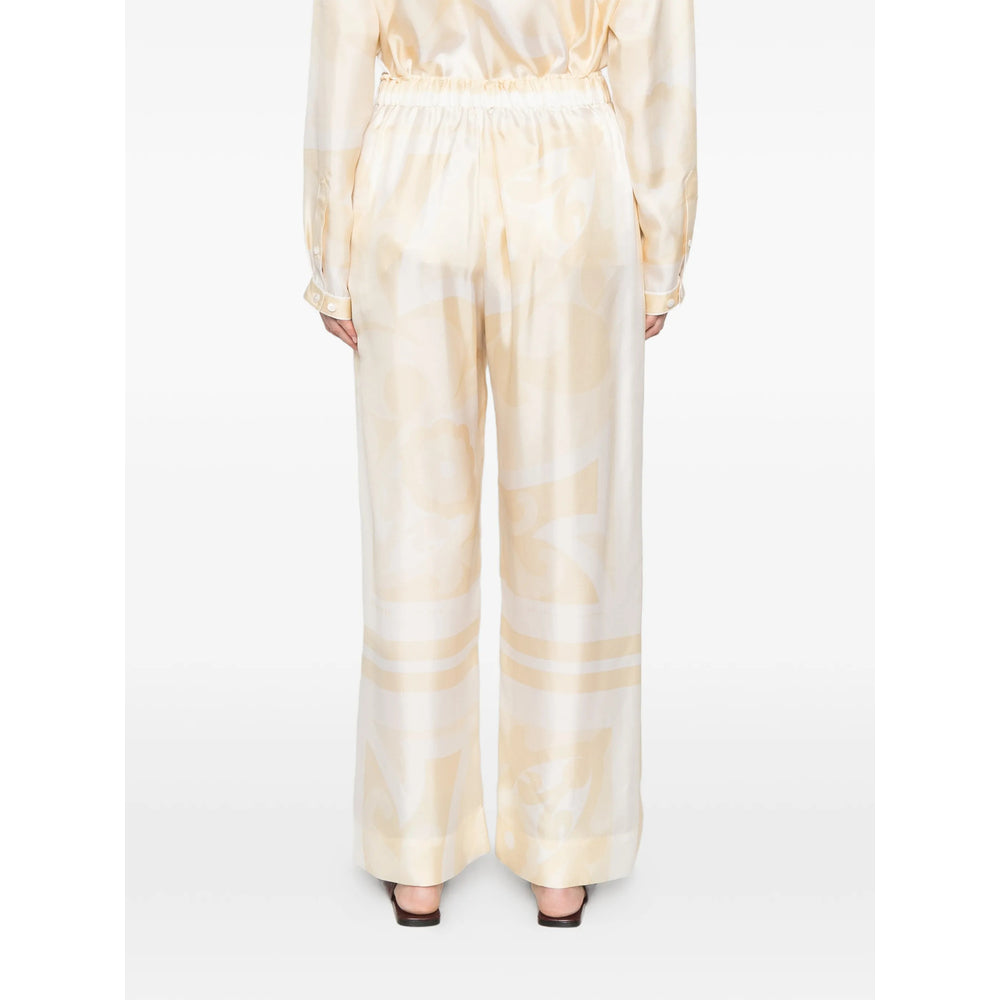 Carven Neutrals Trousers - Palazzo Pants Women CARVEN
