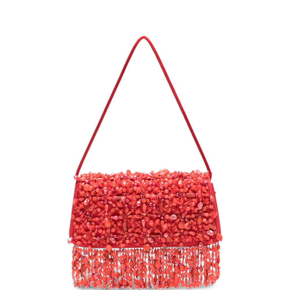 Cult Gaia Red Shoulder Bags Women CULT GAIA