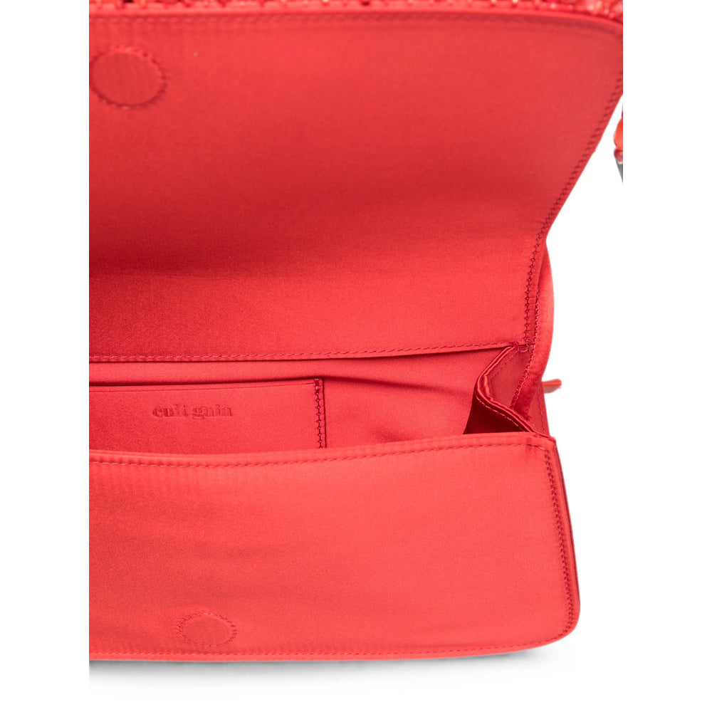 Cult Gaia Red Shoulder Bags Women CULT GAIA