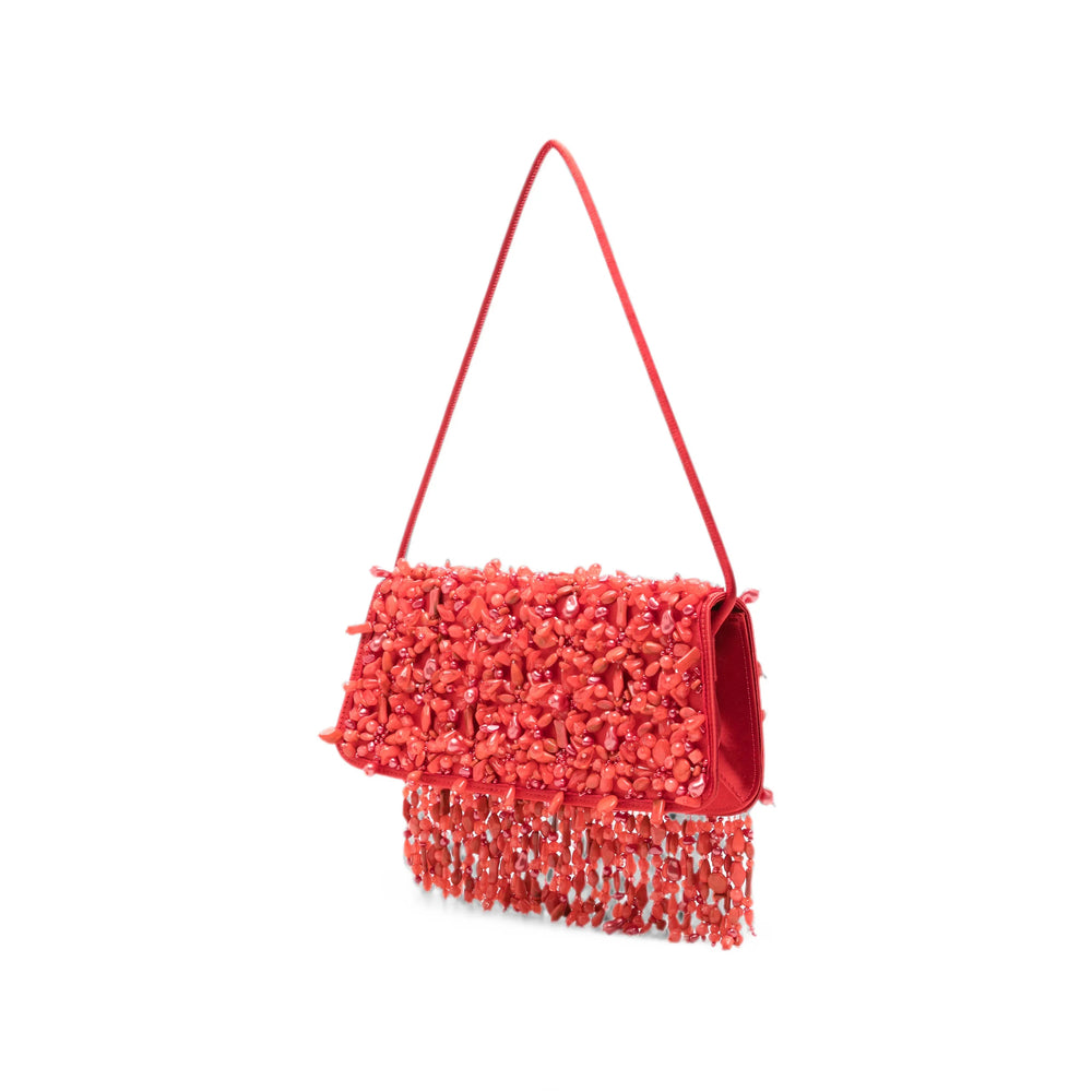 Cult Gaia Red Shoulder Bags Women CULT GAIA