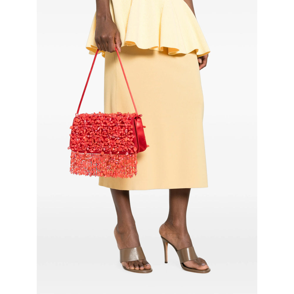 Cult Gaia Red Shoulder Bags Women CULT GAIA