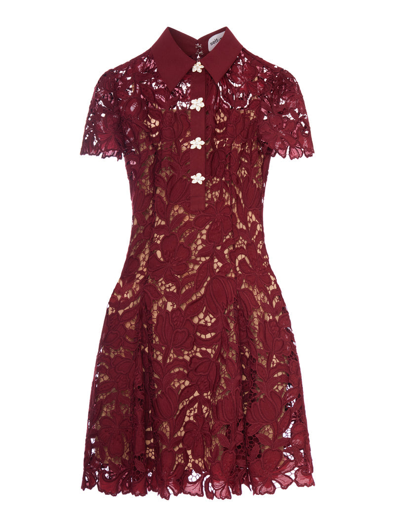 Self-Portrait Women Lace Mini Dress SELF-PORTRAIT