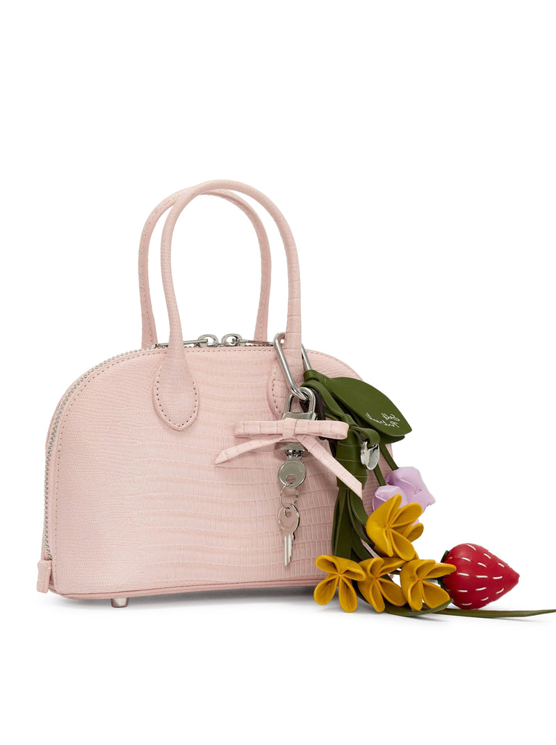 Self-Portrait Women Mini Leather Bag With Pendant SELF-PORTRAIT