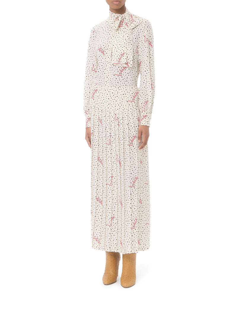 Valentino Garavani Women Crepe De Chine Shirt With Bubbles And Polka Dot VALENTINO GARAVANI